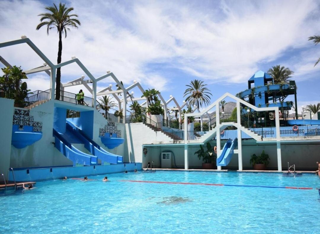 בנאלמדנה El Estudio De La Playa Benalbeach Vistas Al Mar מראה חיצוני תמונה