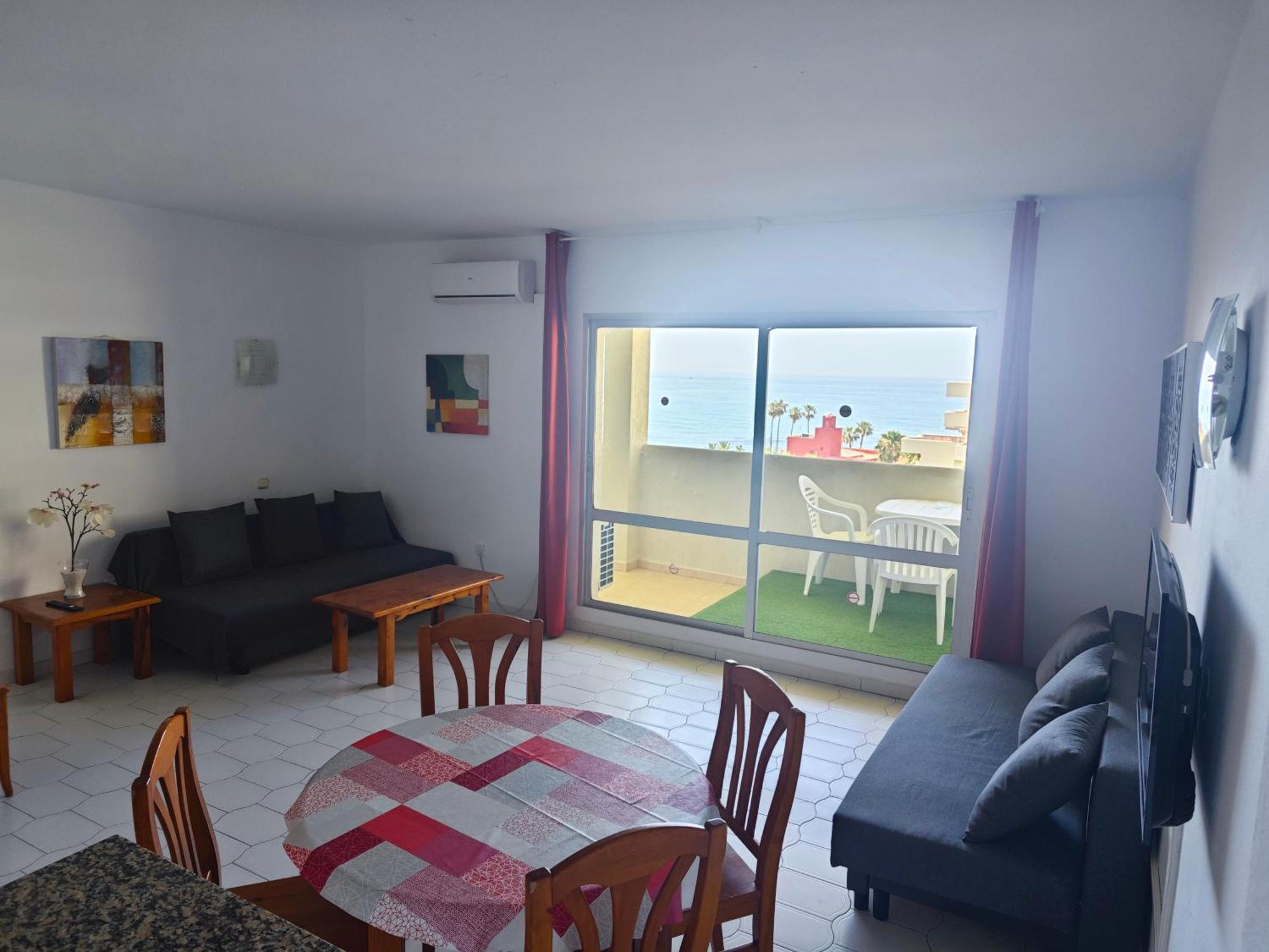 בנאלמדנה El Estudio De La Playa Benalbeach Vistas Al Mar חדר תמונה